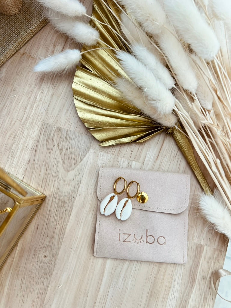 Shell Hoops Earrings