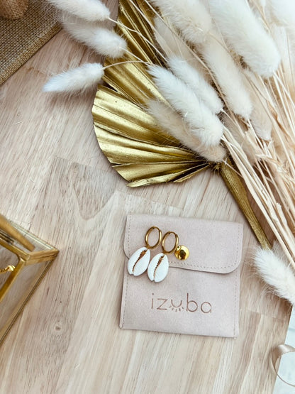 Shell Hoops Earrings