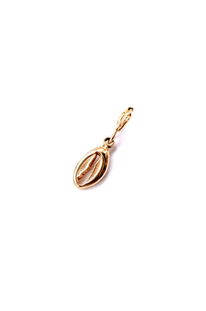 Shell cowrie charm
