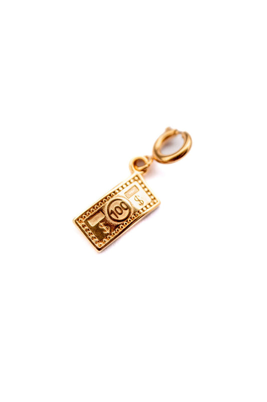 Dollar note charm