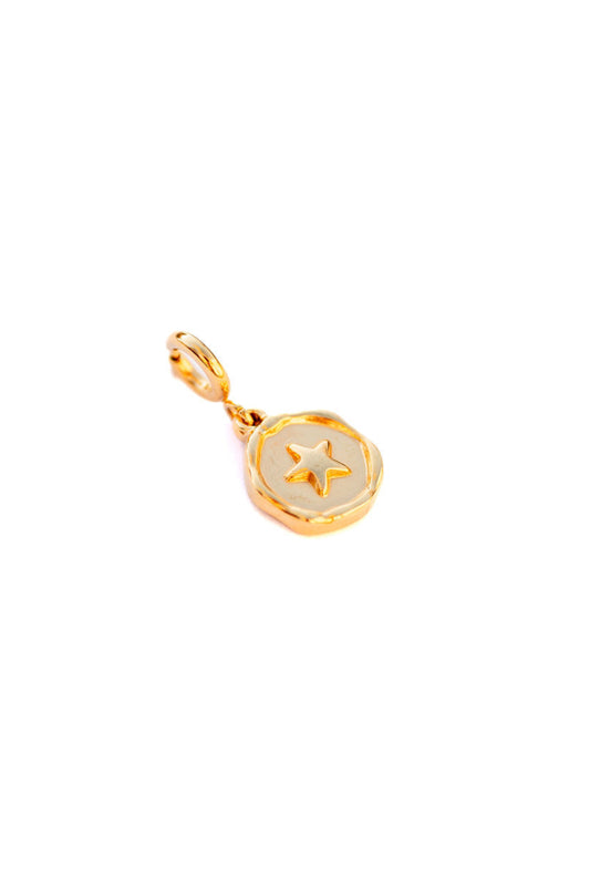 Star circle charm