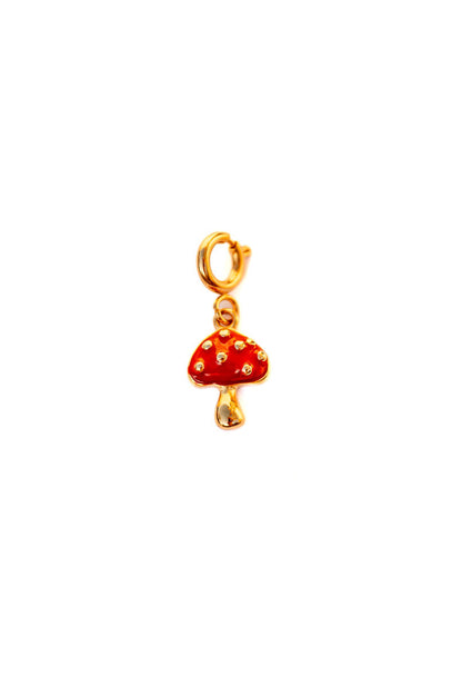 Mushroom charm