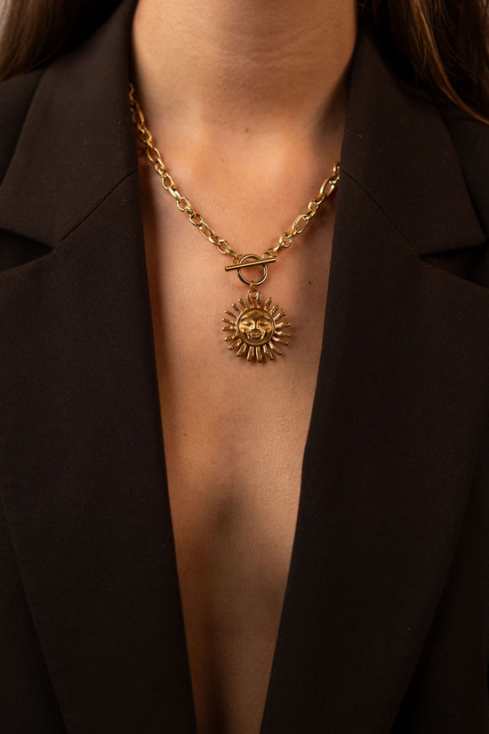 Sun necklace
