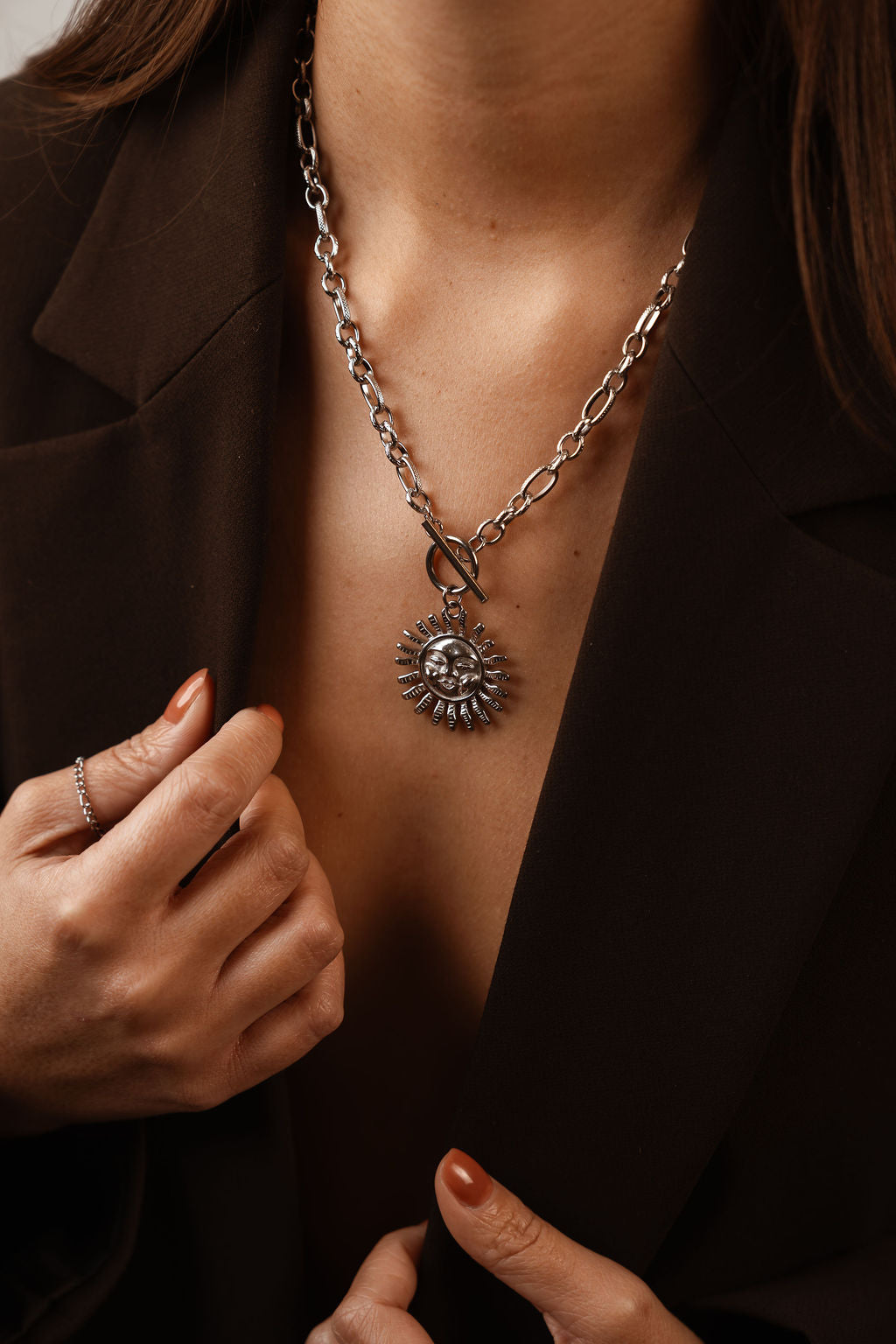Sun necklace