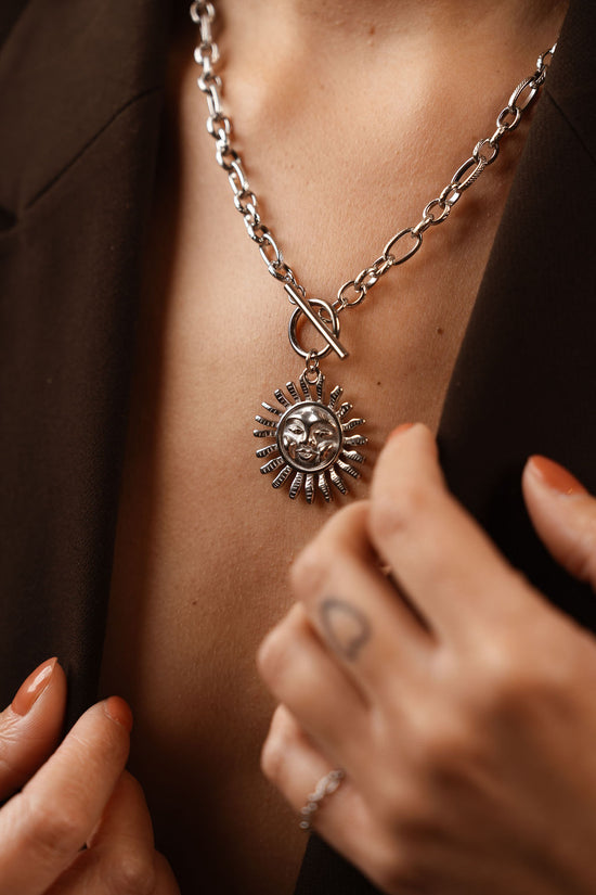 Sun necklace